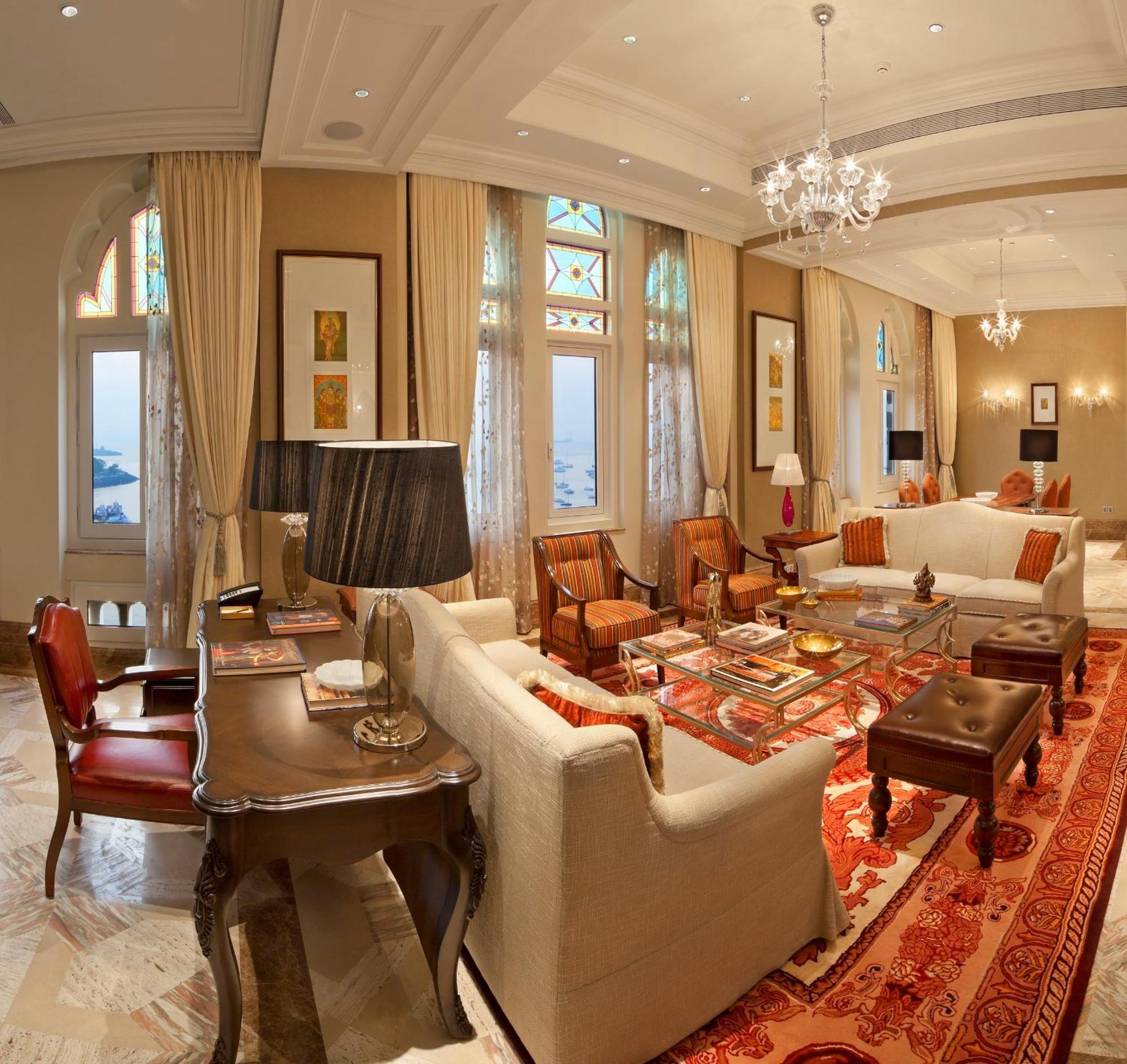 The Taj Mahal Palace, Mumbai Exterior photo A suite at the Taj Mahal Palace